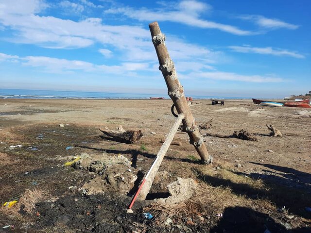 کشف لنگر تاریخی از دریای کاسپین