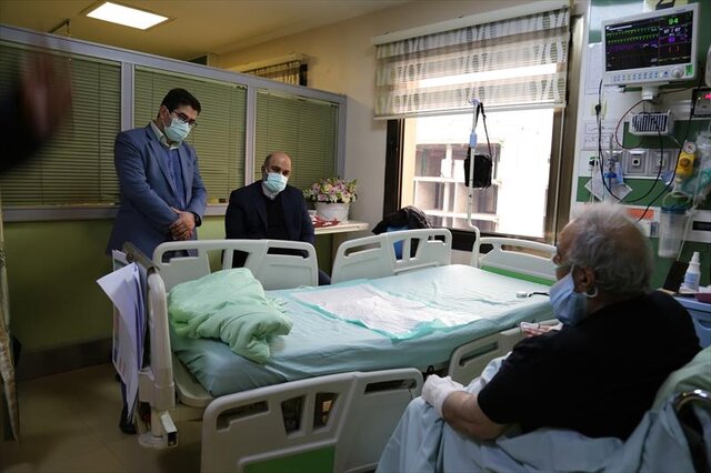 عیادت مدیرعامل صندوق اعتباری هنر از محمد کاسبی