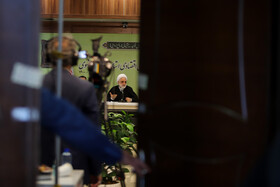 در حاشیه مراسم دیدار با اقشار مختلف مردم استان خراسان رضوی با حضور رییس قوه قضاییه