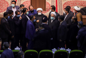 مراسم دیدار با اقشار مختلف مردم استان خراسان رضوی با حضور رییس قوه قضاییه