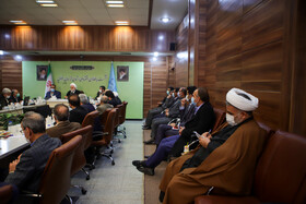 نشست با فعالان اقتصادی استان خراسان رضوی با حضور رئیس قوه قضاییه 