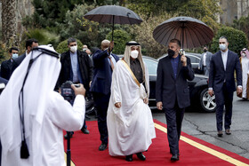 دیدار وزیر امور خارجه قطر با امیر عبداللهیان