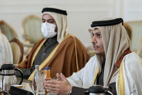 دیدار وزیر امور خارجه قطر با امیر عبداللهیان
