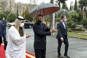 دیدار وزیر امور خارجه قطر با امیر عبداللهیان
