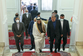 دیدار وزیر امور خارجه قطر با امیر عبداللهیان