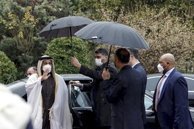 دیدار وزیر امور خارجه قطر با امیر عبداللهیان