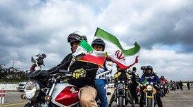 برگزاری همایش اتومبیلرانی و موتورسواری در ورامین 