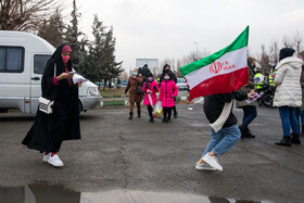 استادیوم آزادی پیش از آغاز دیدار تیم‌های ملی فوتبال ایران و عراق