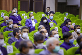 در حاشیه مراسم دیدار قضات و کارکنان دستگاه قضایی استان خراسان رضوی در سفر رئیس قوه قضاییه به مشهد