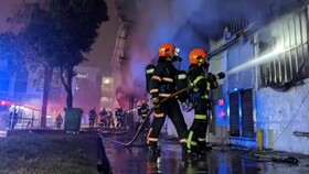 انفجار و آتش‌سوزی در یک ساختمان مسکونی در "مونترآل"