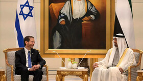 هرتزوگ در دیدار با ولیعهد ابوظبی: هرگونه حمله به امارات را محکوم می‌کنیم