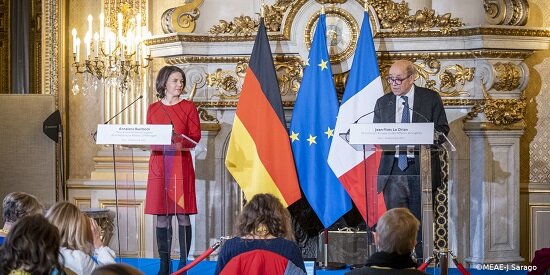 وزرای خارجه فرانسه و آلمان به اوکراین میروند وزرای خارجه فرانسه و آلمان به اوکراین میروند