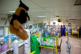 کودکان، کرونا، تخت های پرشده