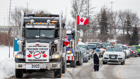 تداوم اعتراض کامیون‌داران کانادا علیه محدودیت‌های کرونایی