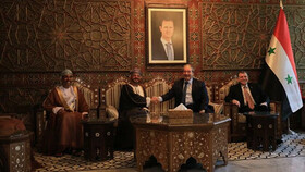 وزیر خارجه عمان برای دیدار با اسد وارد دمشق شد