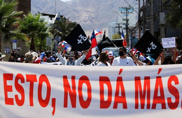 ضدمهاجران در شیلی به اردوگاه‌ها حمله کردند