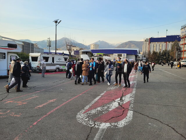 ترافیک سنگین نمایشگاه گردشگری و صنایعدستی