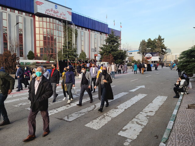 ترافیک سنگین نمایشگاه گردشگری و صنایعدستی