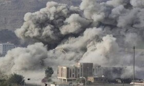 وقوع انفجار در صنعا درپی حملات وحشیانه ائتلاف سعودی