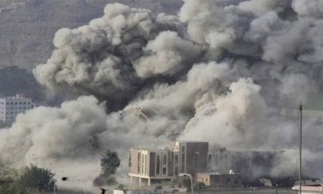 وقوع انفجار در صنعا درپی حملات وحشیانه ائتلاف سعودی وقوع انفجار در صنعا درپی حملات وحشیانه ائتلاف سعودی