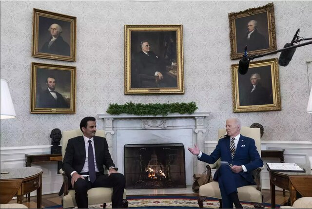 بایدن: قطر "دوستی خوب و معتمد" است/دستور بایدن برای معرفی قطر به عنوان متحد خارج از ناتو بایدن: قطر "دوستی خوب و معتمد" است/دستور بایدن برای معرفی قطر به عنوان متحد خارج از ناتو