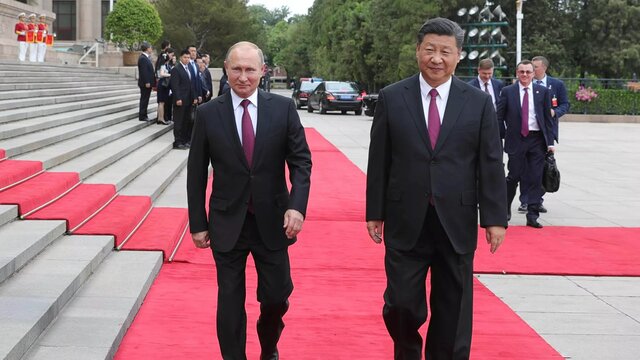 پوتین و شی جینپینگ بیانیه مشترک امضا می‌کنند