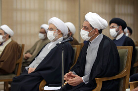 دیدار دست‌اندرکاران همایش حضرت حمزه (علیه‌السلام) با مقام معظم رهبری