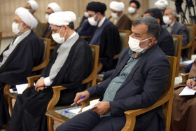 دیدار دست‌اندرکاران همایش حضرت حمزه (علیه‌السلام) با مقام معظم رهبری