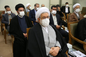 دیدار دست‌اندرکاران همایش حضرت حمزه (علیه‌السلام) با مقام معظم رهبری