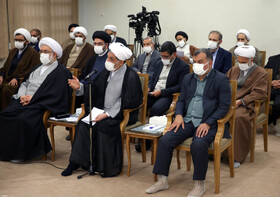 دیدار دست‌اندرکاران همایش حضرت حمزه (علیه‌السلام) با مقام معظم رهبری