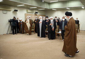 دیدار دست‌اندرکاران همایش حضرت حمزه (علیه‌السلام) با مقام معظم رهبری