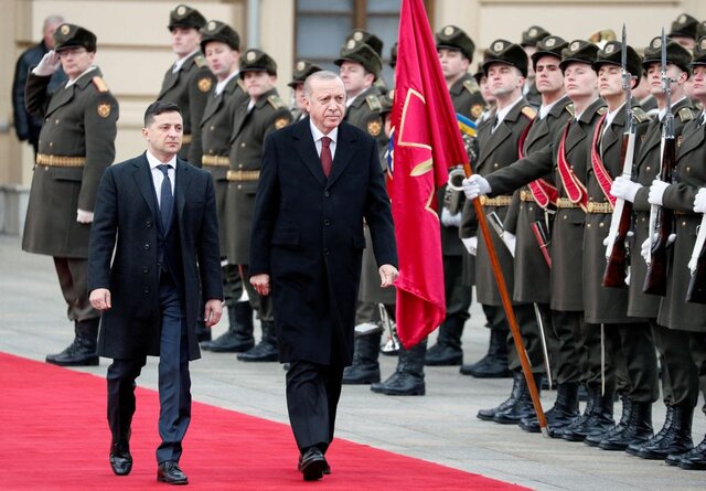 اوکراین پیشنهاد اردوغان برای میانجیگری بین کی‌یف و مسکو را پذیرفت