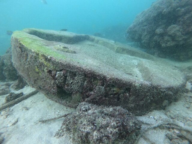 کشف شیء ناشناخته در آبهای خلیجفارس