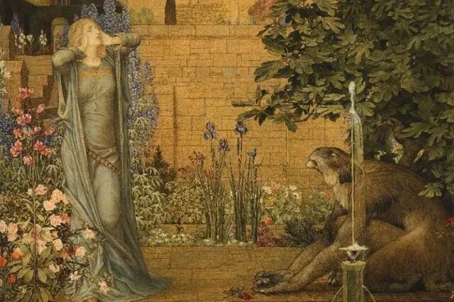 تصاویری از «شهرزاد» و «زیبای خفته» در تابلوهای نقاشی