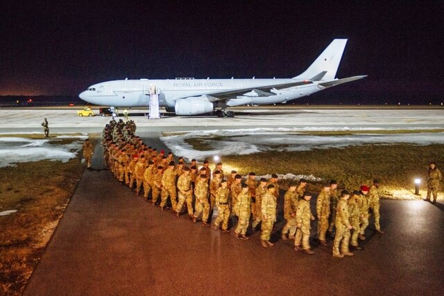 اعزام ۸۵۰ سرباز انگلیسی دیگر به استونی اعزام ۸۵۰ سرباز انگلیسی دیگر به استونی