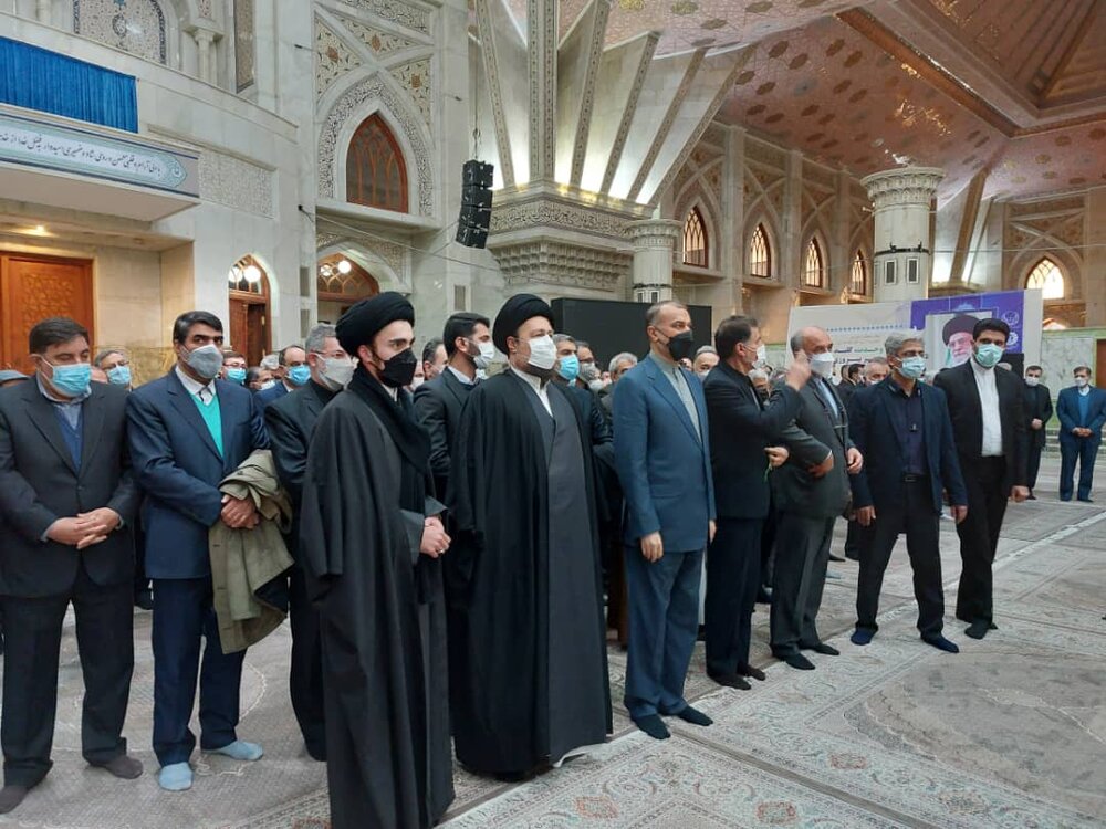 تجدید میثاق وزیر خارجه با آرمان‌های بنیانگذار کبیر انقلاب اسلامی ایران 