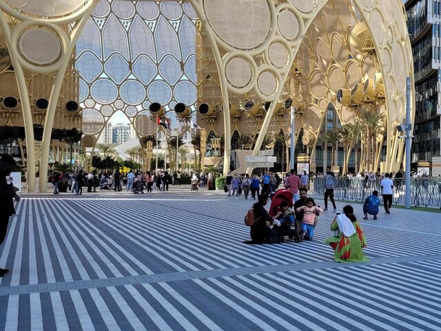 در اکسپو دبی از جنگ خبری نیست!