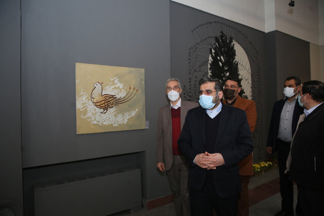 نظر وزیر ارشاد درباره کیفیت آثار جشنواره هنرهای تجسمی