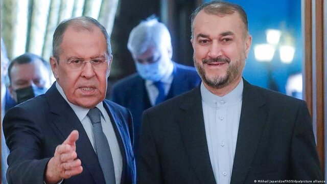 سفر رئیسجمهور به مسکو و برجام محور گفتوگوی امیرعبداللهیان و لاوروف سفر رئیسجمهور به مسکو و برجام محور گفتوگوی امیرعبداللهیان و لاوروف