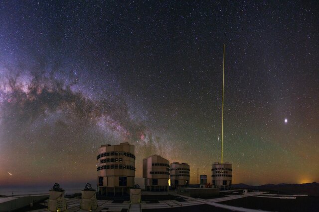 تصویر عکاس ایرانی از کهکشان راه شیری در "نشنال جئوگرافیک"