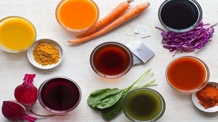 رنگ‌های گیاهی غذا جایگزین محصولات شیمیایی مضر می‌شوند