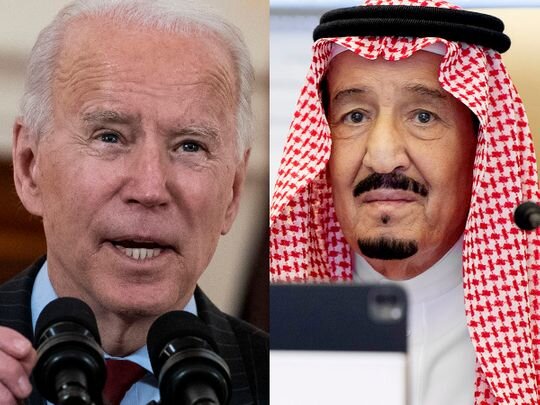 گفتوگوی بایدن و ملک سلمان درباره ایران گفتوگوی بایدن و ملک سلمان درباره ایران