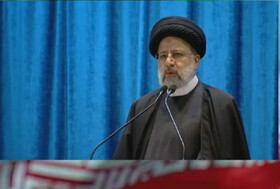 آغاز سخنرانی رییس جمهور به مناسبت سالگرد پیروزی انقلاب اسلامی