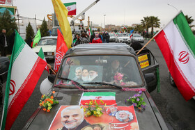 اردوپوینت: ایرانیان برای جشن پیروزی انقلاب اسلامی پشت فرمان نشستند