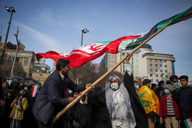 مراسم گرامیداشت ۲۲ بهمن چهل و سومین سالروز پیروزی شکوهمند انقلاب اسلامی_ مشهد