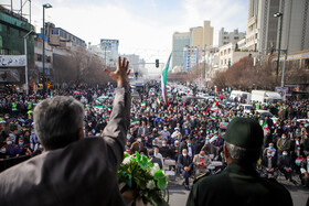 مراسم گرامیداشت ۲۲ بهمن چهل و سومین سالروز پیروزی شکوهمند انقلاب اسلامی_ مشهد