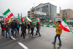 مراسم گرامی‌داشت ۲۲ بهمن چهل و سومین سالروز پیروزی شکوهمند انقلاب اسلامی - تهران ۱