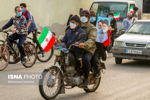 حضور باشکوه بوشهریها در راهپیمایی ۲۲ بهمن