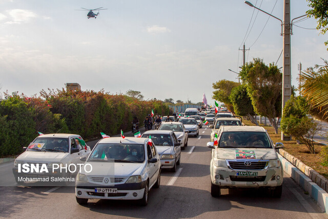 حضور باشکوه بوشهریها در راهپیمایی ۲۲ بهمن