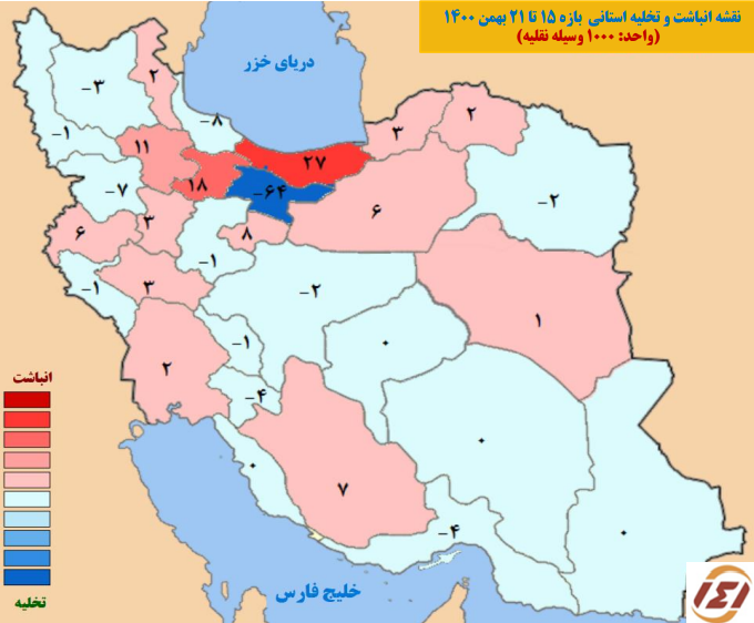 آخرین وضعیت سفرهای مردم در هفته گذشته